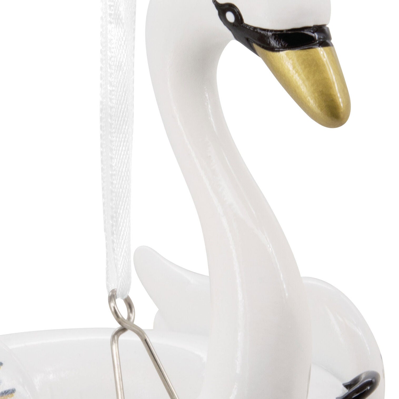 Swan Pool Float Hallmark Ornament