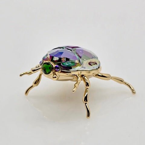 Swarovski 2024 SCS Beetle Crystal Metal Figurine