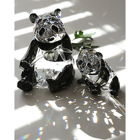 Swarovski Annual Edition Pandas Figurine 2008