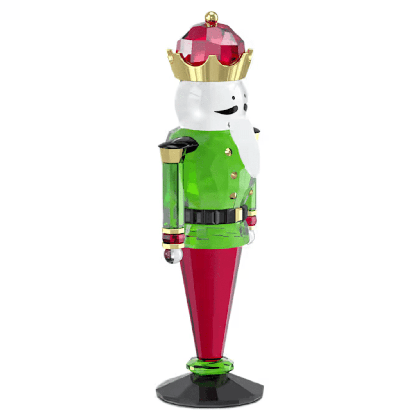 Swarovski Holiday Cheers Nutcracker Figurine, Green