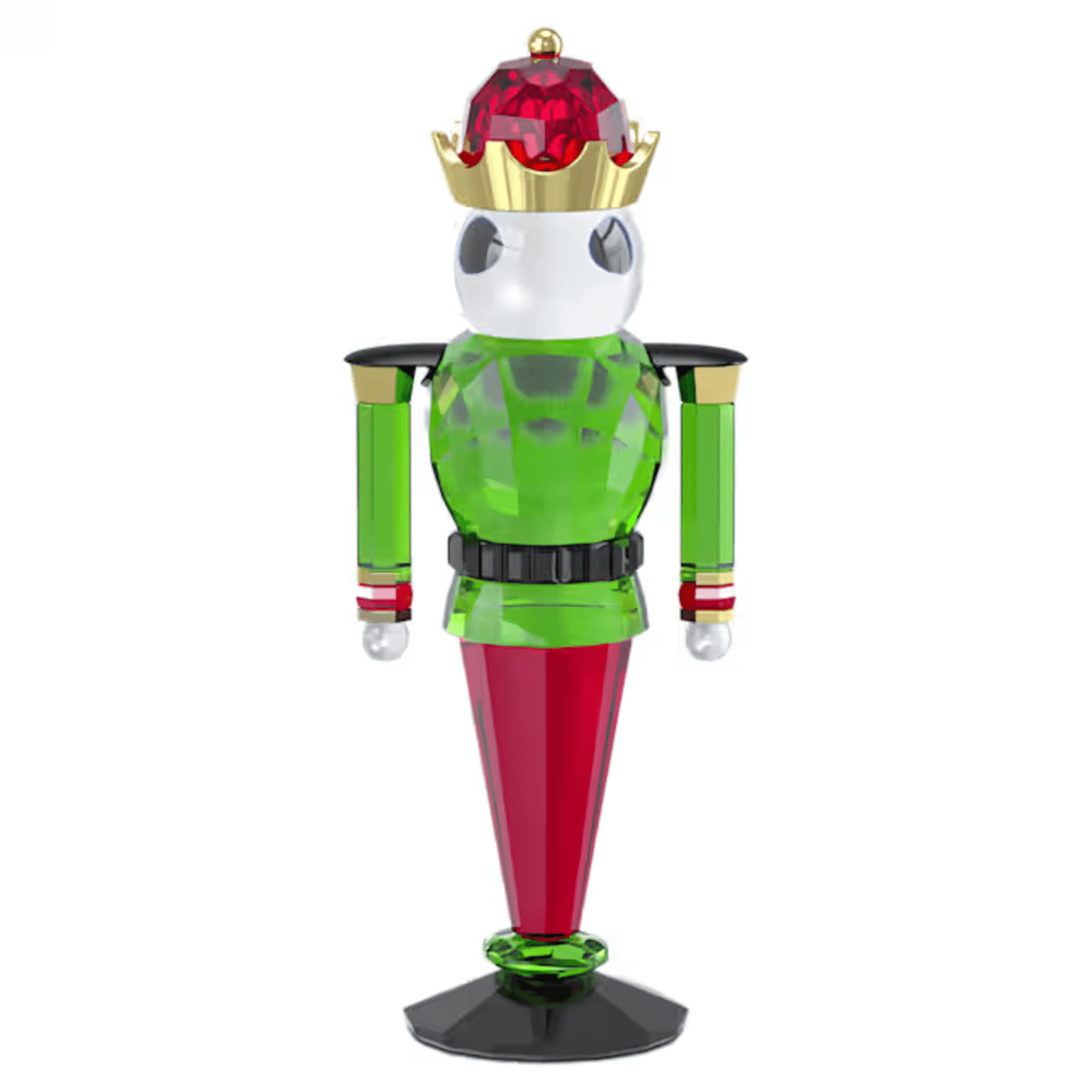 Swarovski Holiday Cheers Nutcracker Figurine, Green