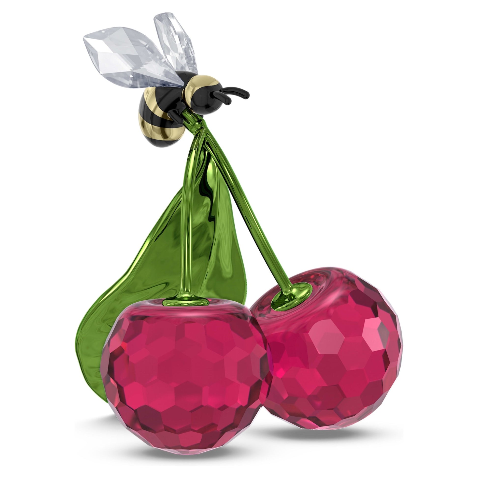 Swarovski Idyllia Bee and Cherry Figurine