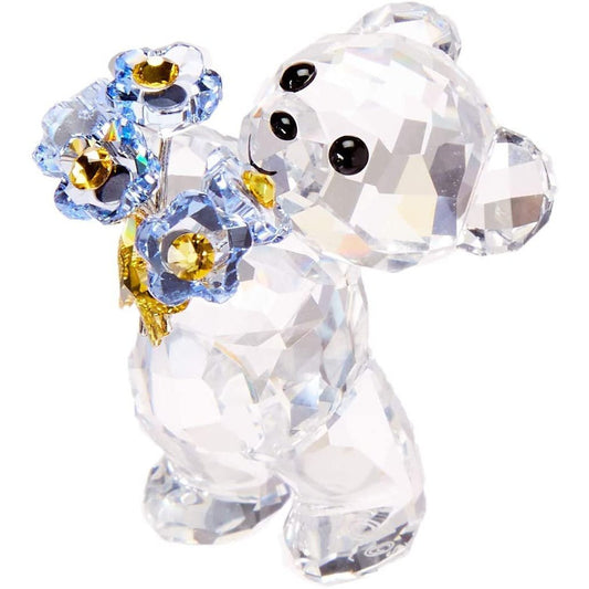 Swarovski Kris Bear - Forget-me-not