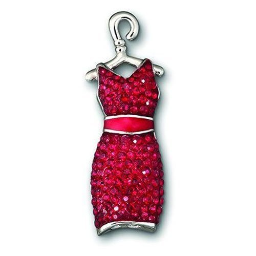 Swarovski Red Dress Tack Pin 1090814