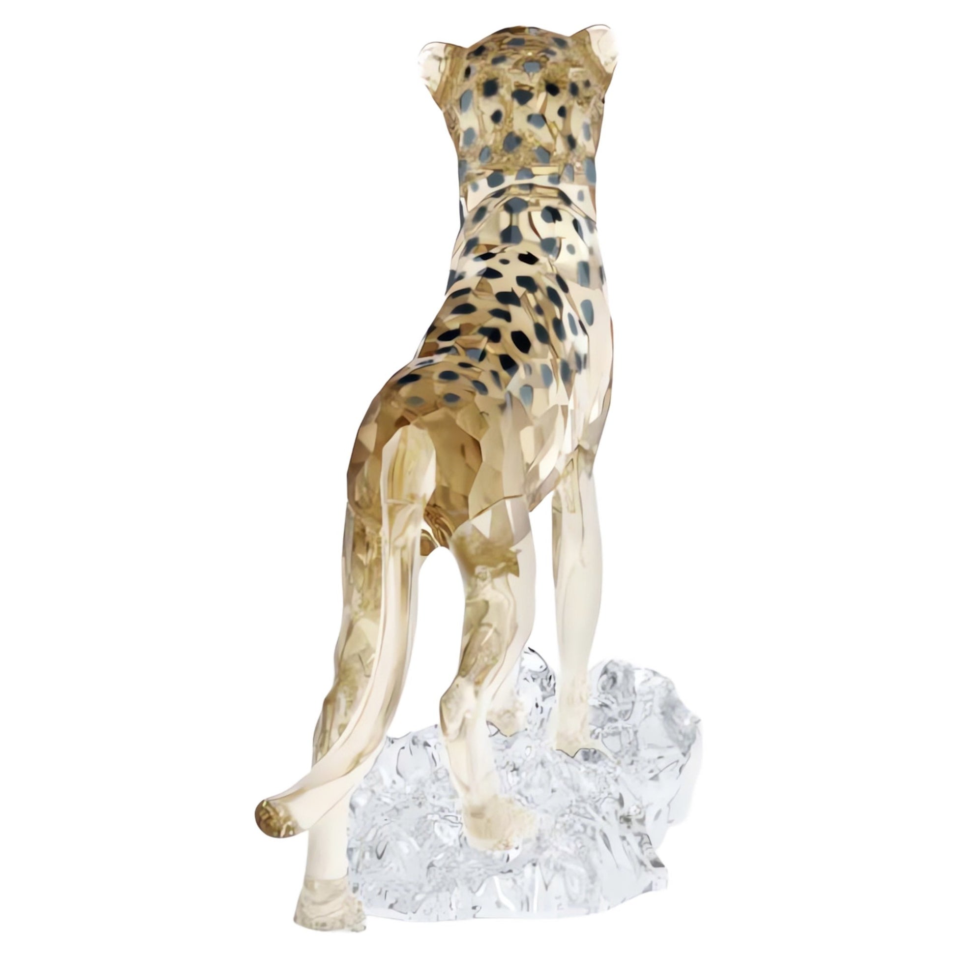Swarovski SCS Elegance of Africa Cheetah Baby Jabari Figurine