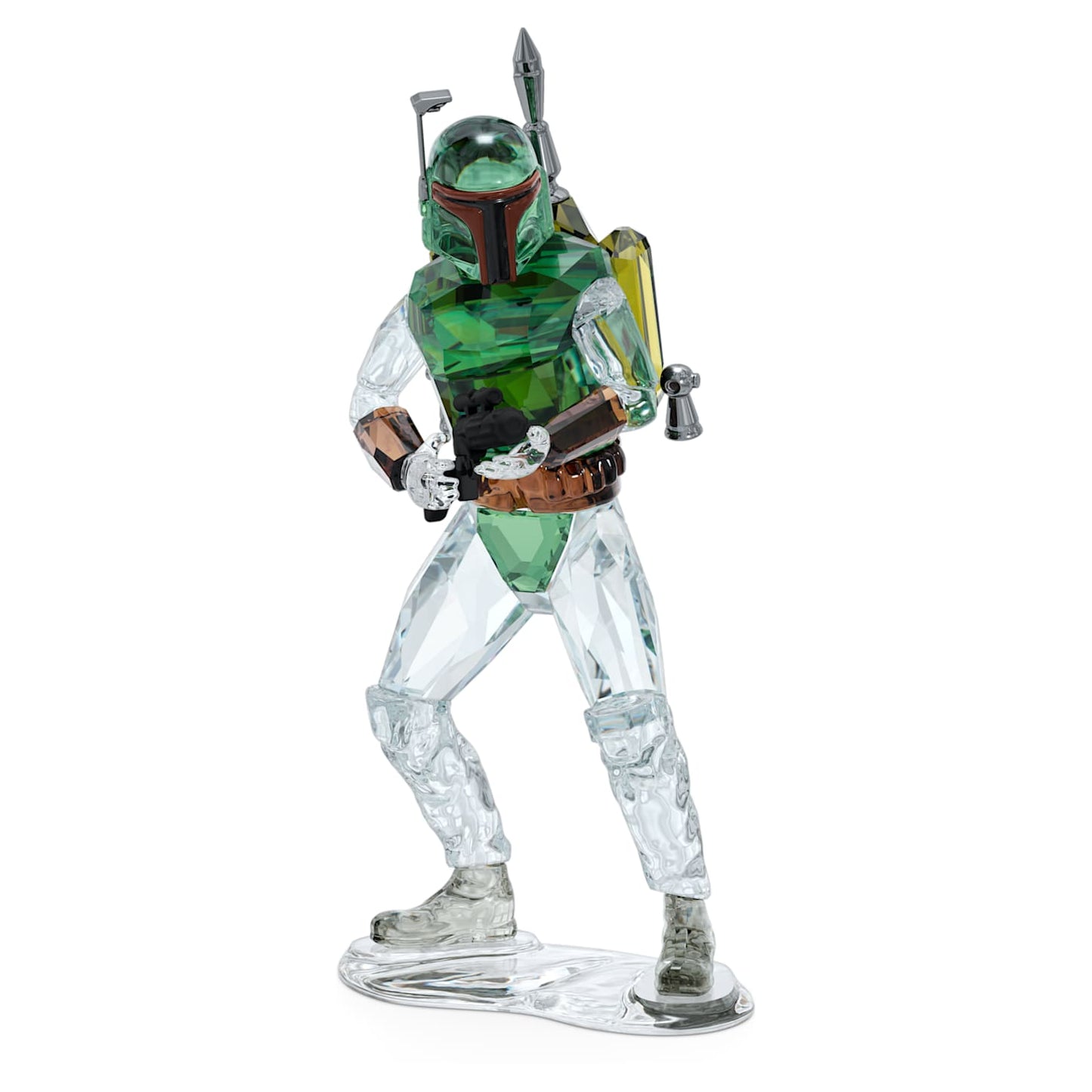 Swarovski Star Wars Boba Fett Crystal Figurine