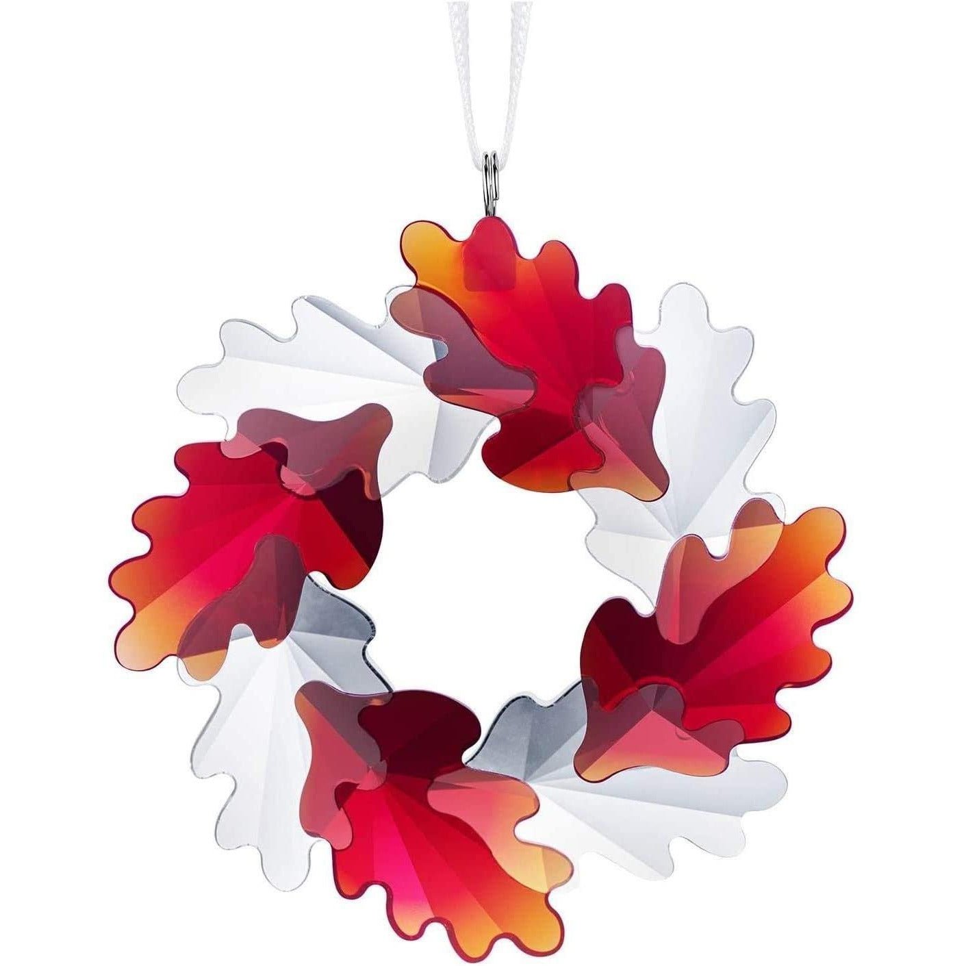 Swarovski Winter Sparkle Wreath Ornament, Leaves