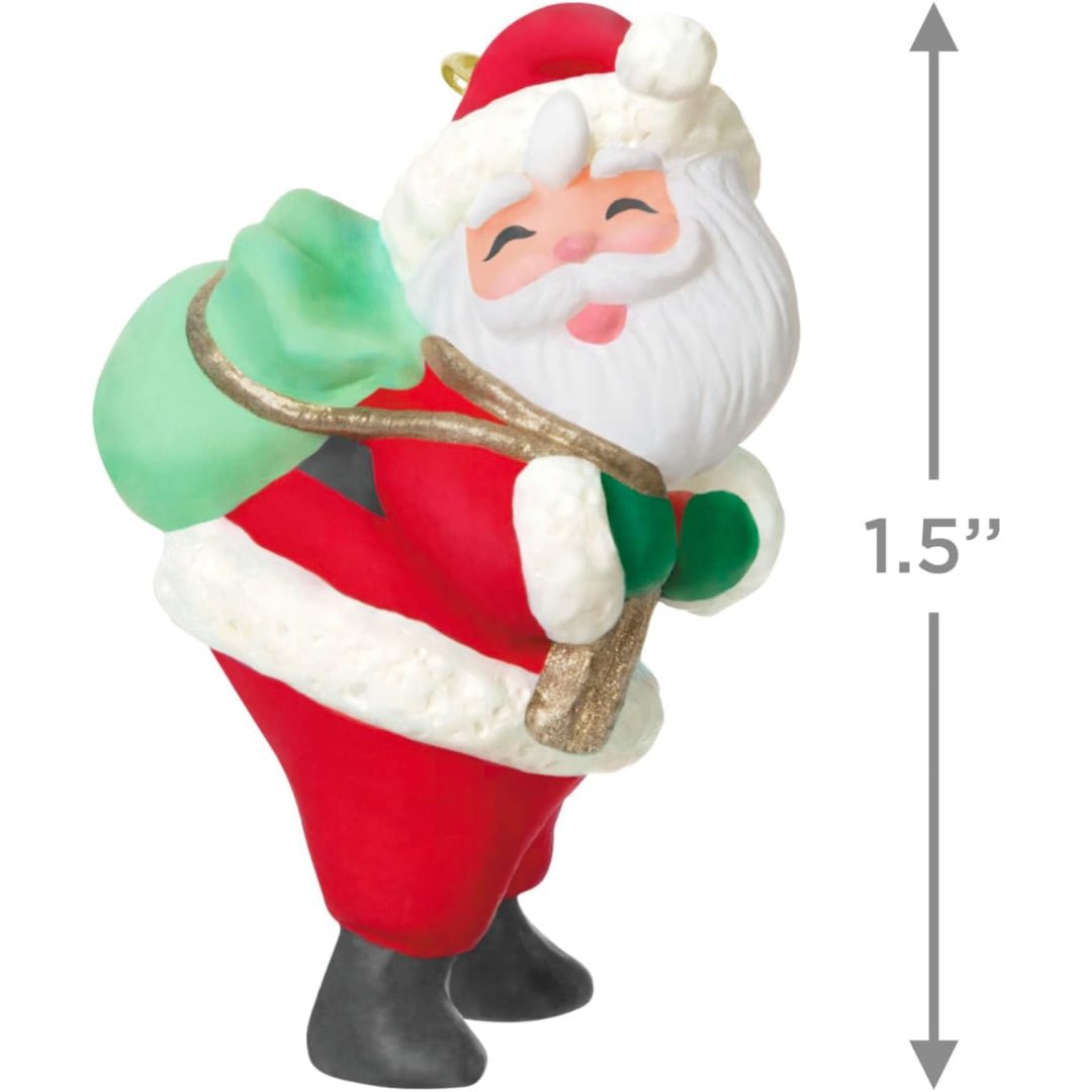 Sweet Santa 2025 Keepsake Miniature Ornament