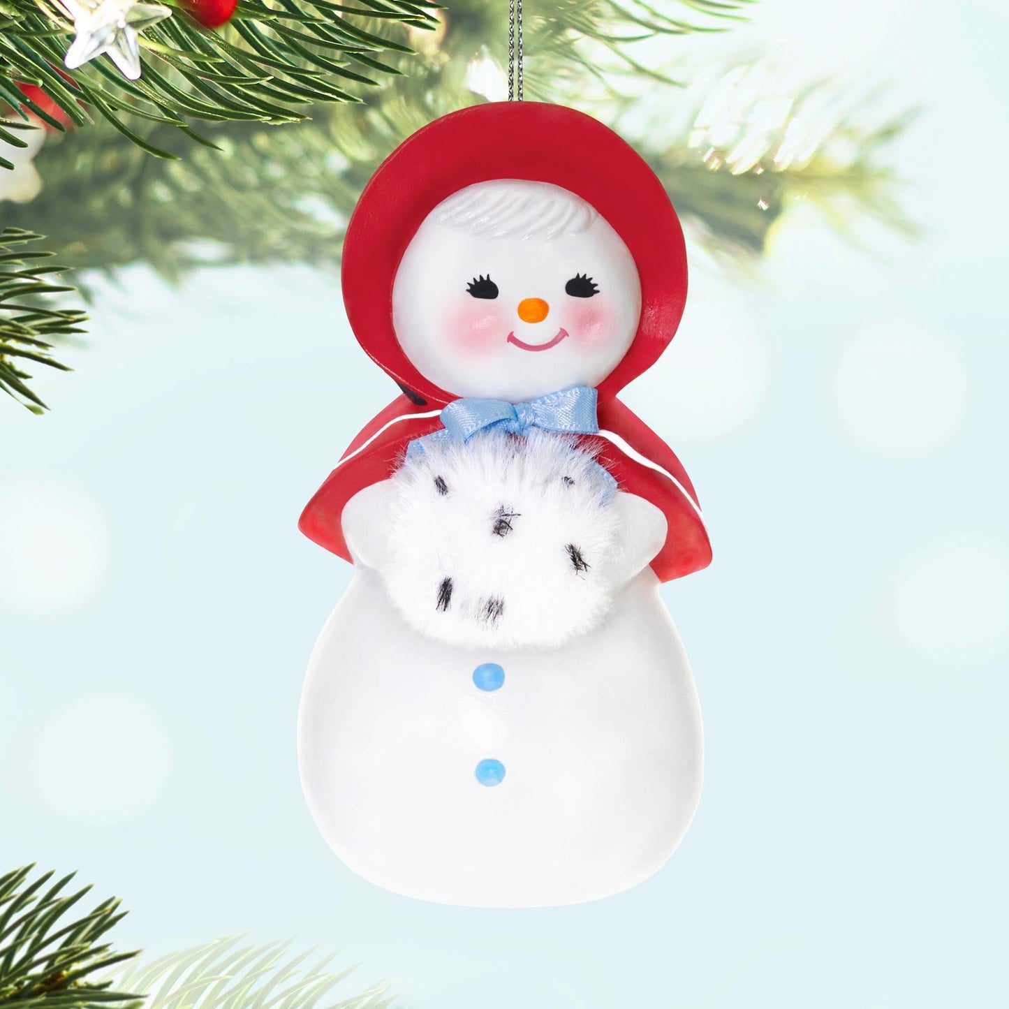 Sweet Snow Girl 2025 Keepsake Ornament