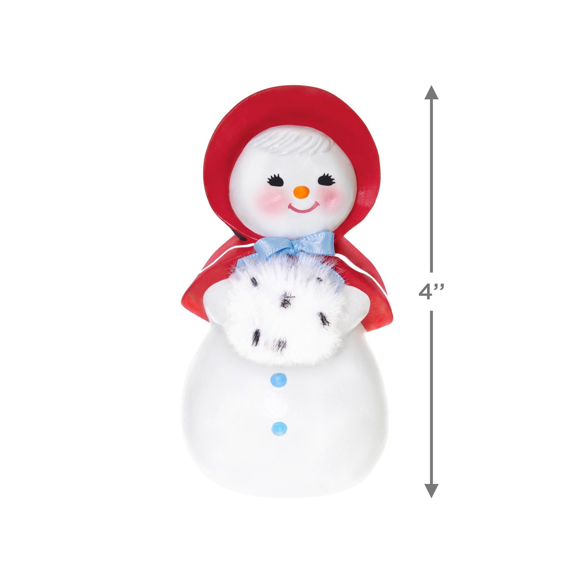 Sweet Snow Girl 2025 Keepsake Ornament