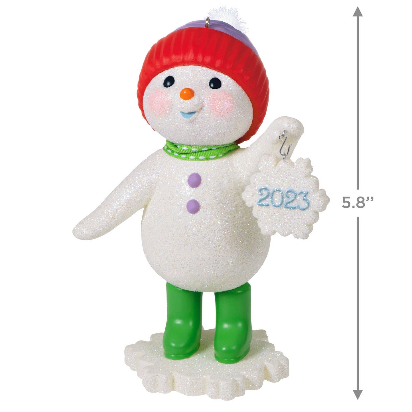 Sweet Snowman, 2023 Keepsake Ornament