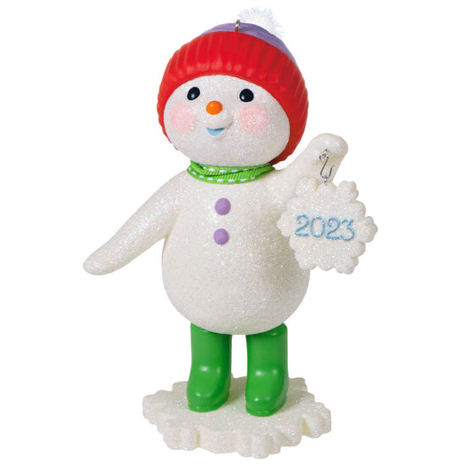 Sweet Snowman, 2023 Keepsake Ornament