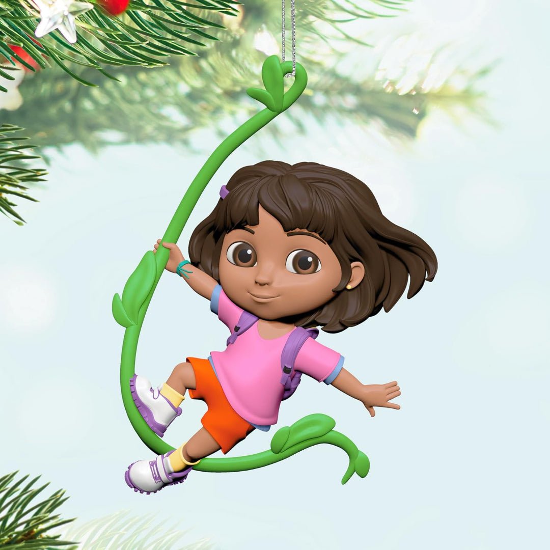 Swinging Into Adventure Dora 2025 Keepsake Ornament