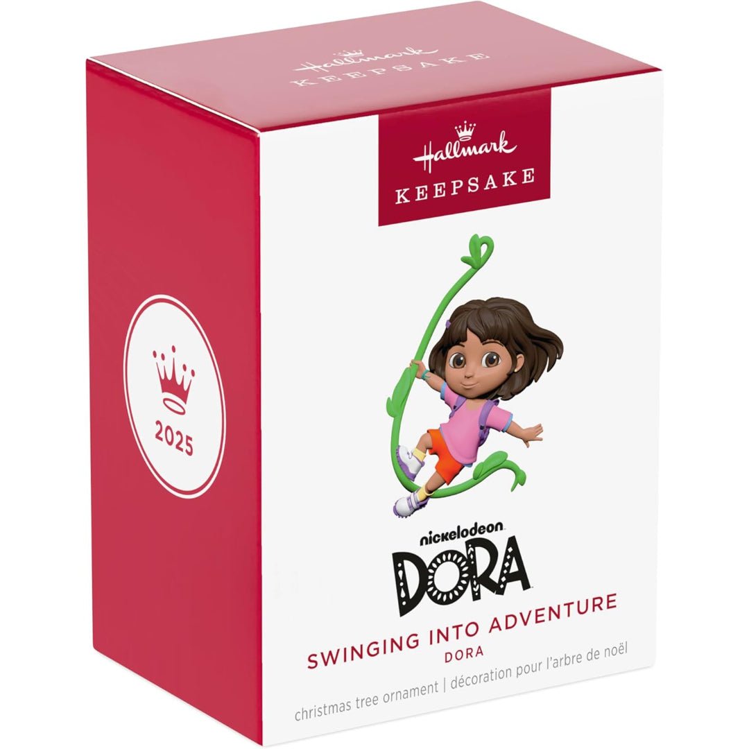 Swinging Into Adventure Dora 2025 Keepsake Ornament