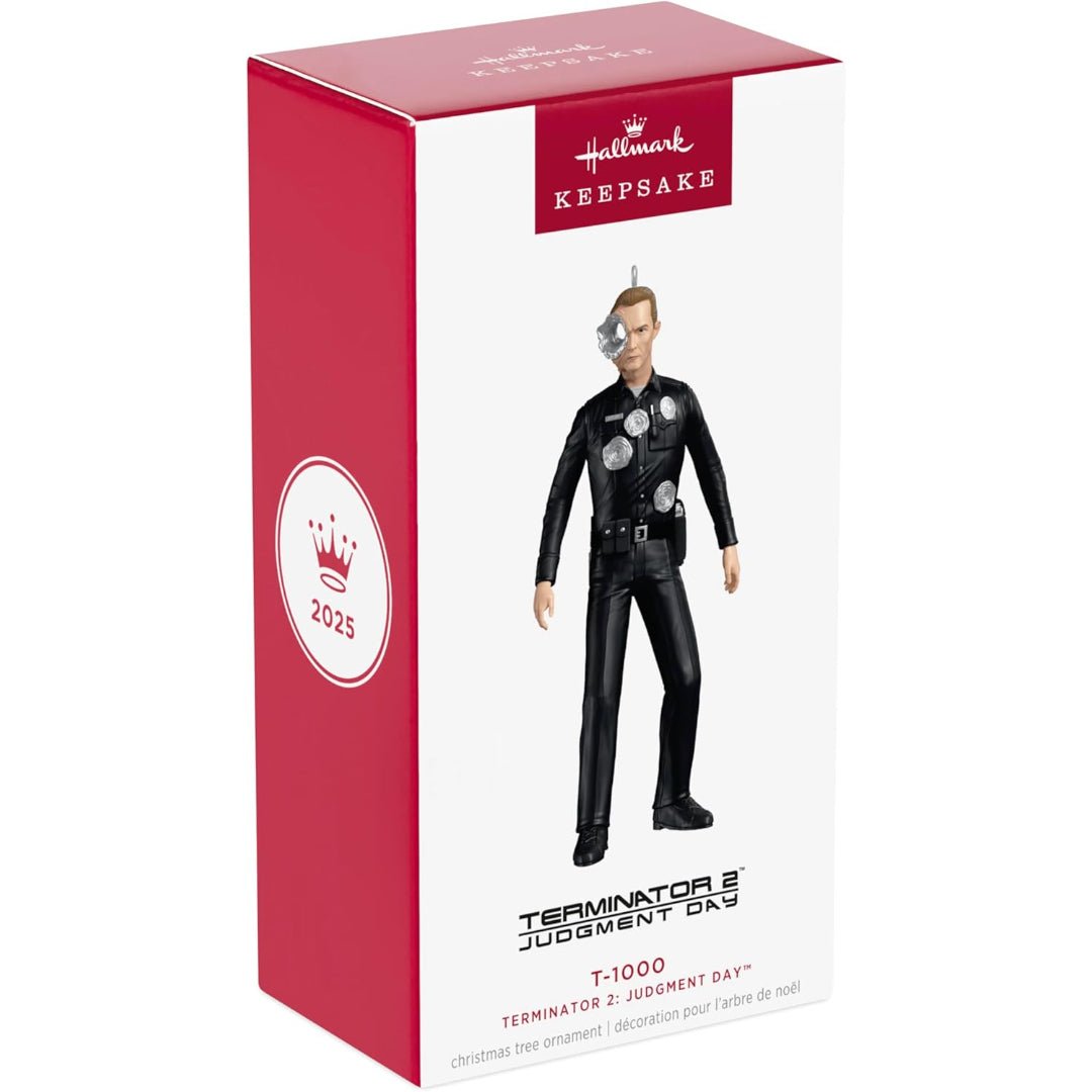 T - 1000 Terminator 2: Judgment Day 2025 Keepsake Ornament