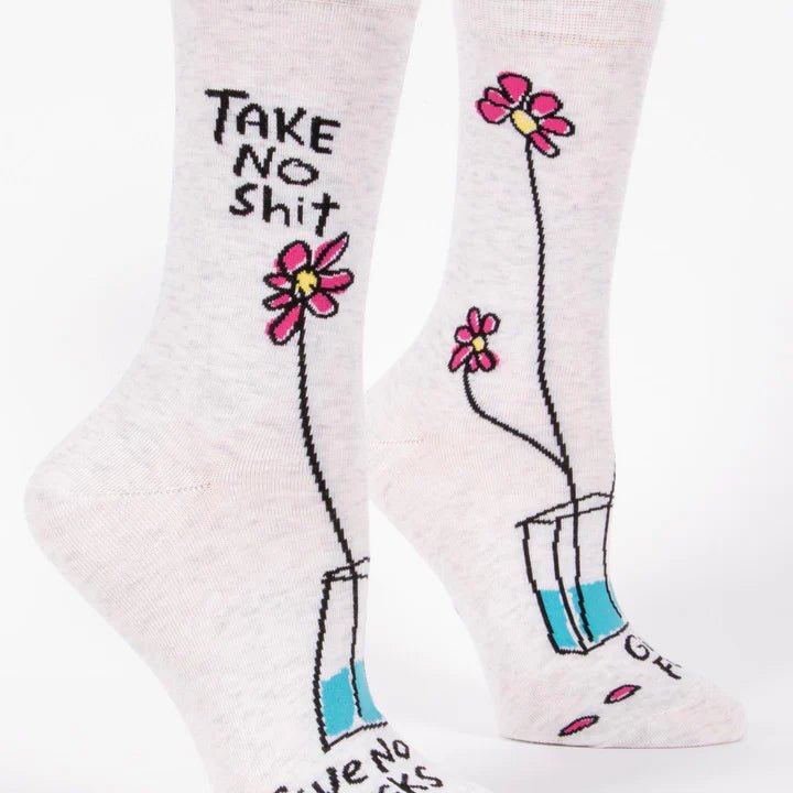 Take No Shit Crew Socks