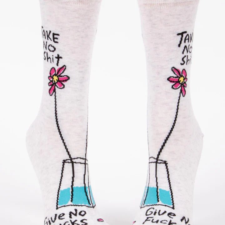 Take No Shit Crew Socks