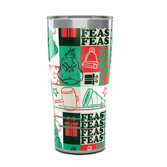 Tervis Dr. Seuss Grinch Merry Feast Stainless Steel Tumbler, 20 oz.