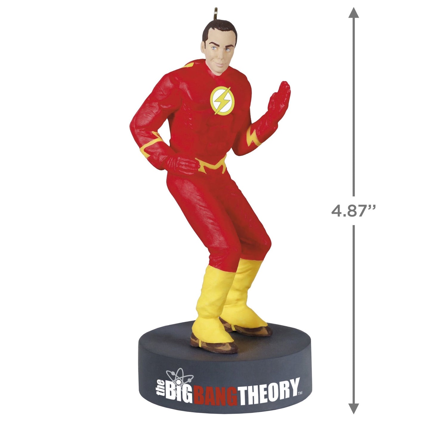 The Big Bang Theory Sheldon Cooper as The Flash 2021 Ornament