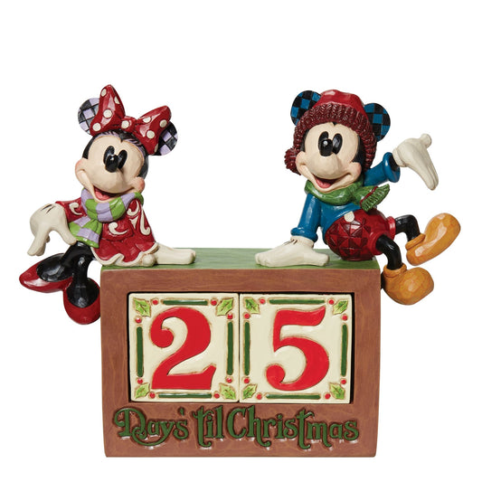 "The Christmas Countdown" Mickey & Minnie Countdown Block