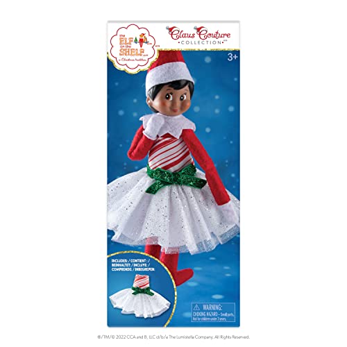 The Elf on the Shelf - Claus Couture Collection - Candy Cane Classic Dress