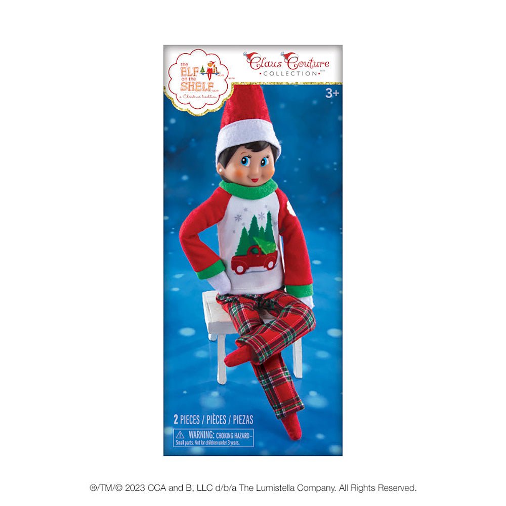 The Elf on the Shelf - Claus Couture Collection® Tree Farm PJs