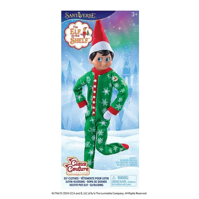 The Elf on the Shelf Claus Couture Snowflake Snuggle Pajama Set