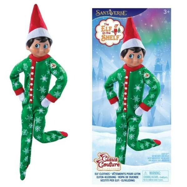 The Elf on the Shelf Claus Couture Snowflake Snuggle Pajama Set