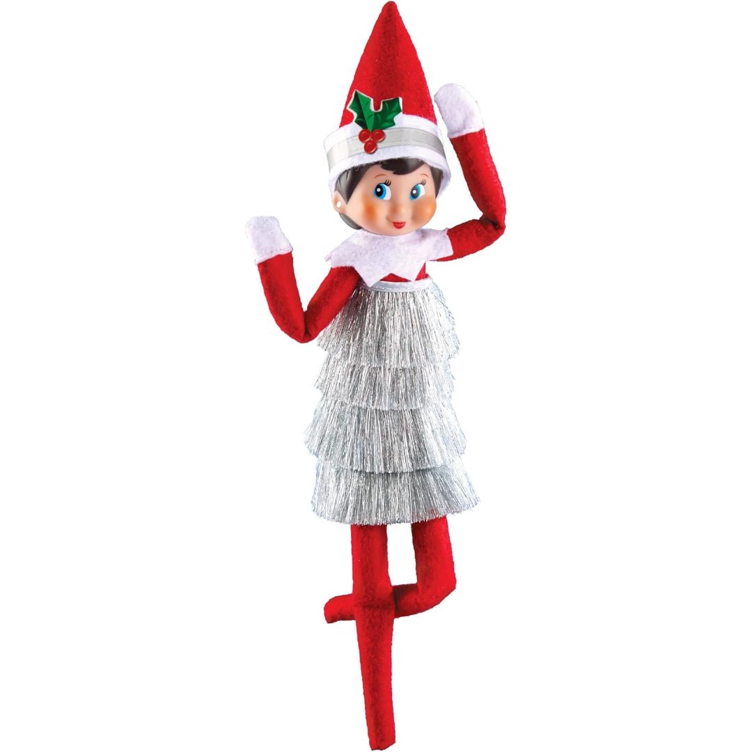 The Elf on the Shelf Claus Couture Tiny Tinsel Dress – Scout Elf Outfit