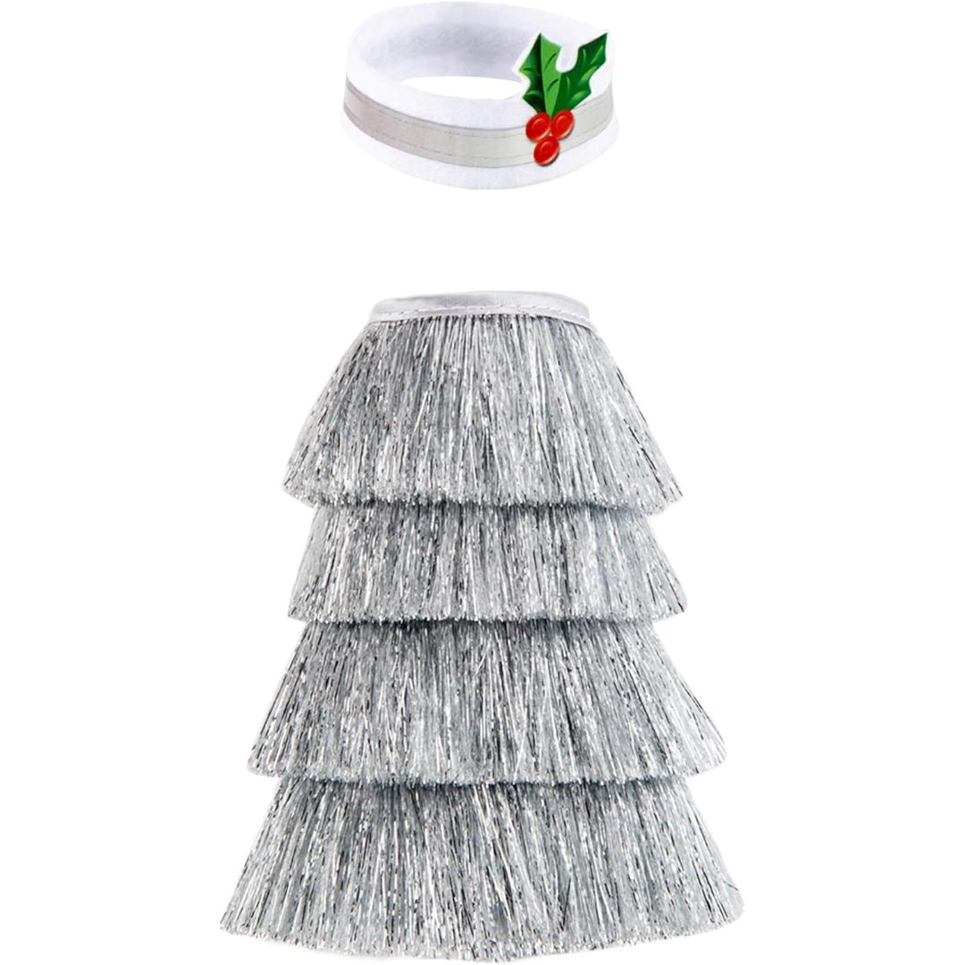 The Elf on the Shelf Claus Couture Tiny Tinsel Dress – Scout Elf Outfit