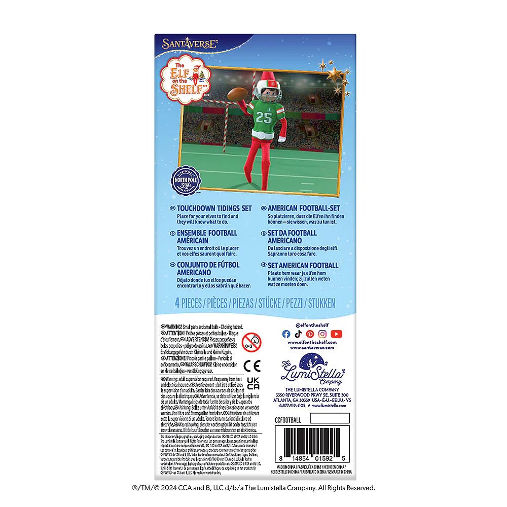 The Elf on the Shelf Claus Couture Touchdown Tidings Set