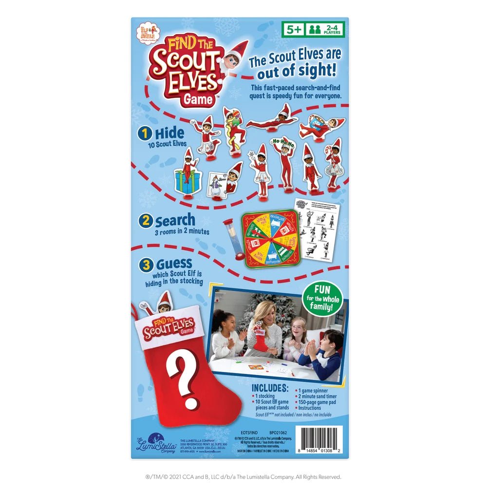 The Elf on the Shelf Find The Scout Elves Game