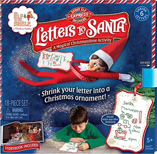 The Elf on the Shelf Letters to Santa Blue