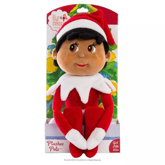 The Elf On The Shelf Plushee Pals - Girl Dark