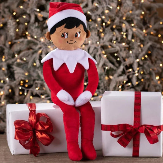 The Elf On The Shelf Plushee Pals Huggable Boy Dark