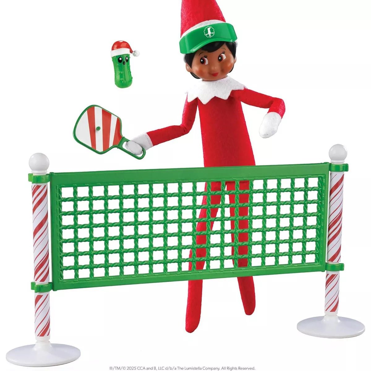 The Elf on the Shelf Polar Props Pickleball Play Set