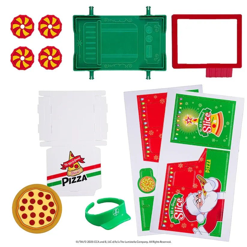 The Elf on the Shelf Polar Props Pizza Truck Play Set
