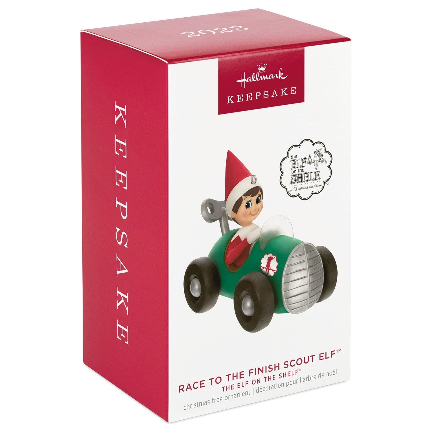 The Elf on the Shelf Race to the Finish Scout Elf, 2023 Keepsake Ornament