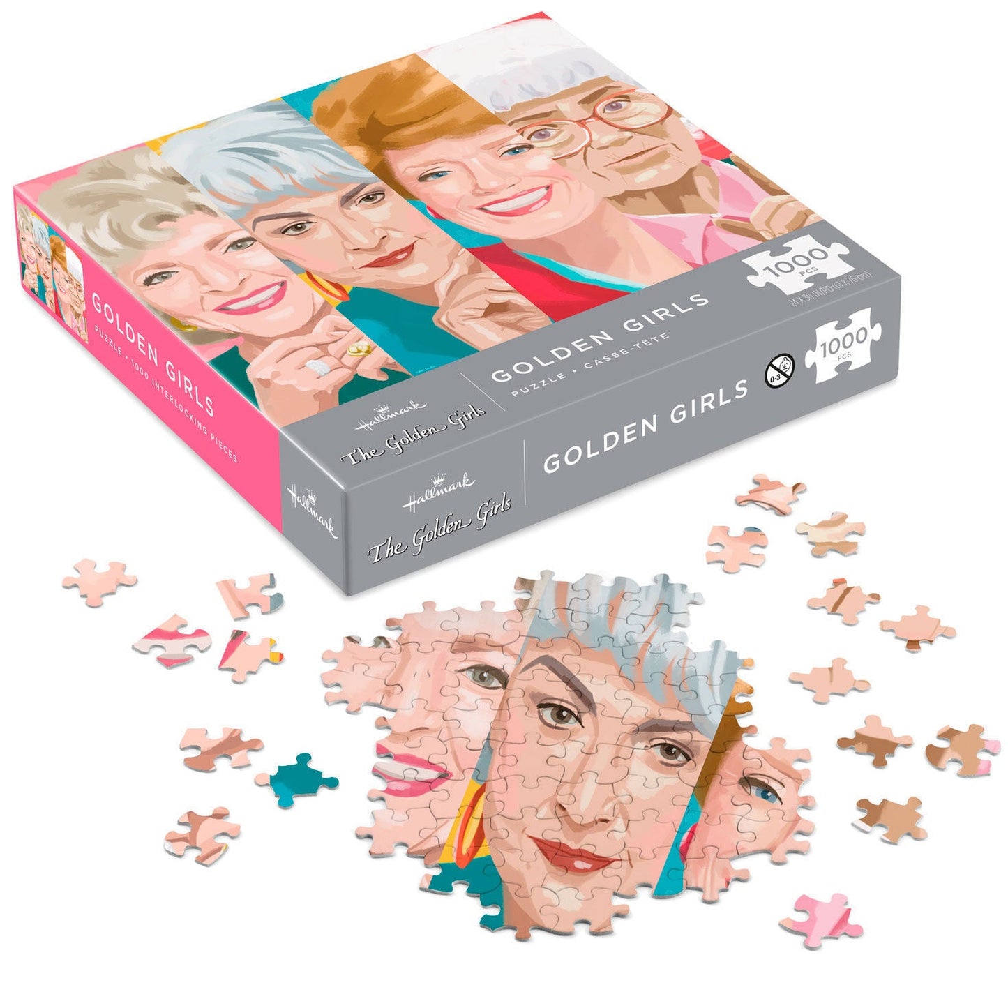 The Golden Girls 1,000 - Piece Jigsaw Puzzle