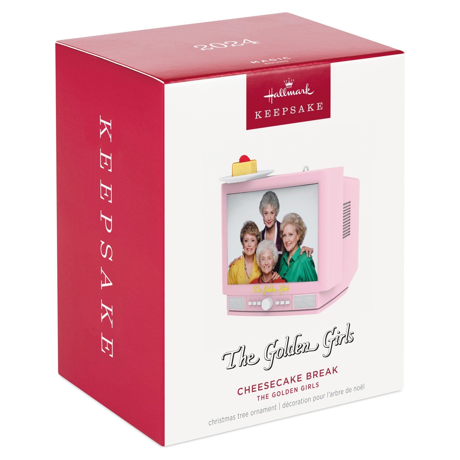 The Golden Girls Cheesecake Break 2024 Keepsake Ornament