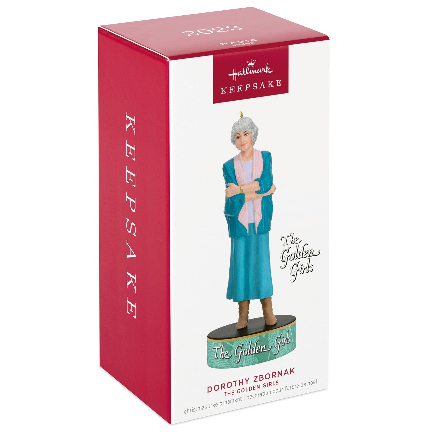 The Golden Girls Dorothy Zbornak, 2023 Keepsake Ornament With Sound