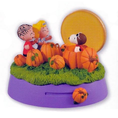 The Great Pumpkin's Visit, The Peanuts Gang, 2011 Keepsake Halloween Ornament