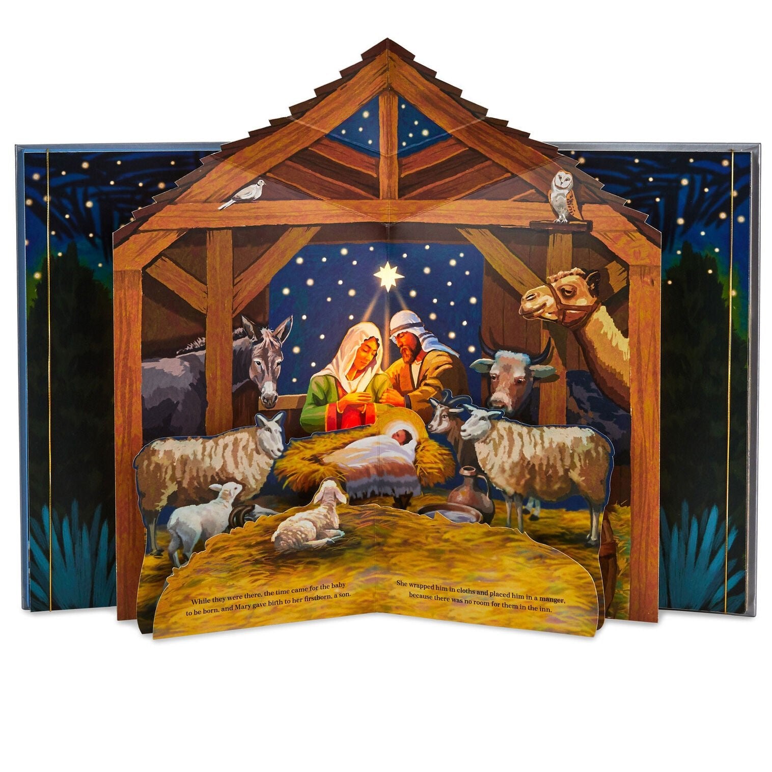 The Nativity Story Pop - Up Book With Light and Sound