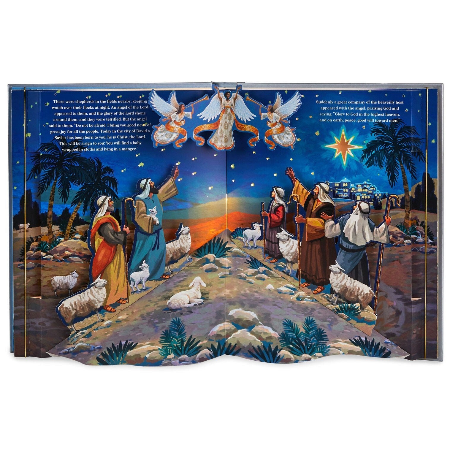 The Nativity Story Pop - Up Book With Light and Sound