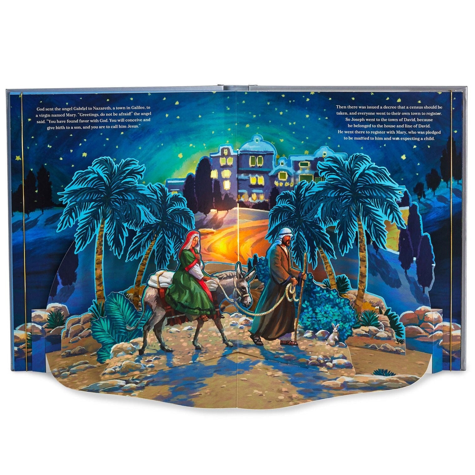 The Nativity Story Pop - Up Book With Light and Sound