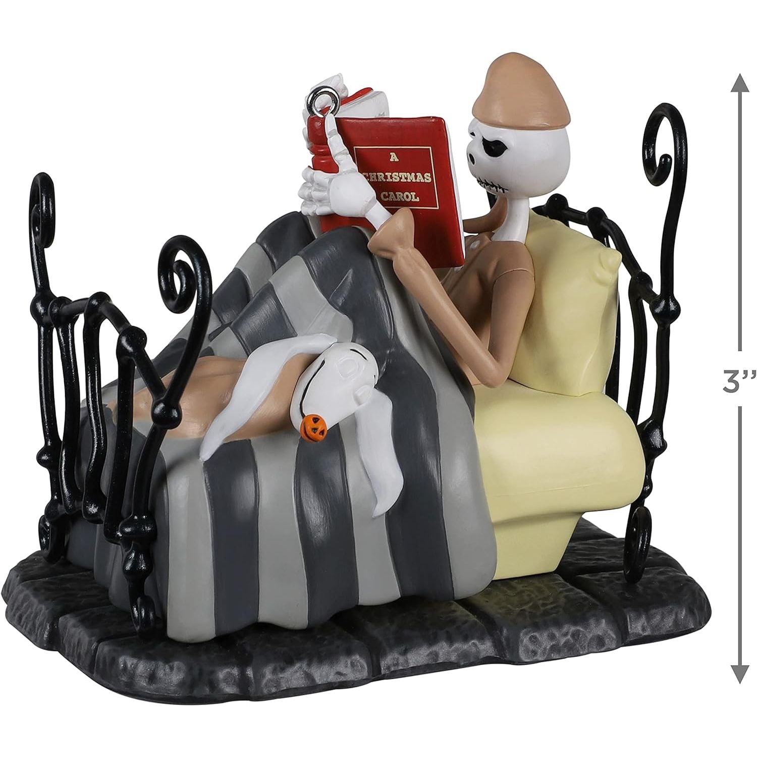 The Nightmare Before Christmas Bedtime Stories Jack Skellington, 2021 Keepsake Ornament