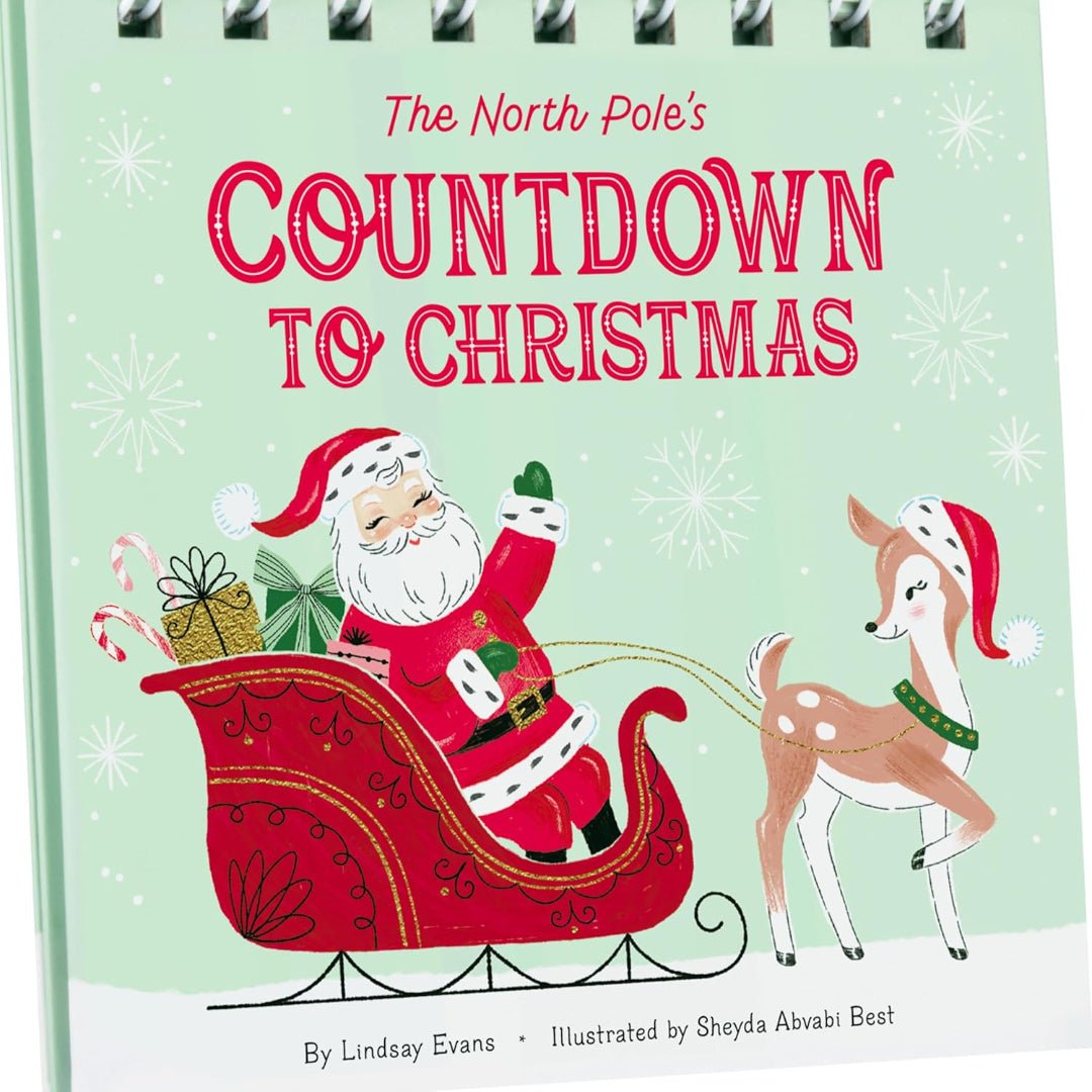 The North Pole's Countdown to Christmas Ornament and Book Set 2025 Keepsake
