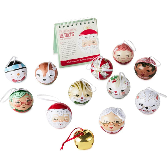 The North Pole's Countdown to Christmas Ornament and Book Set 2025 Keepsake