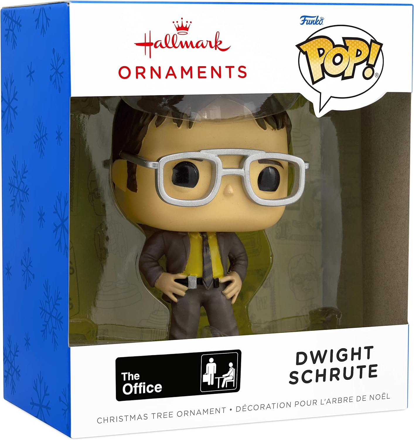 The Office Dwight Schrute Funko Pop Hallmark Ornament