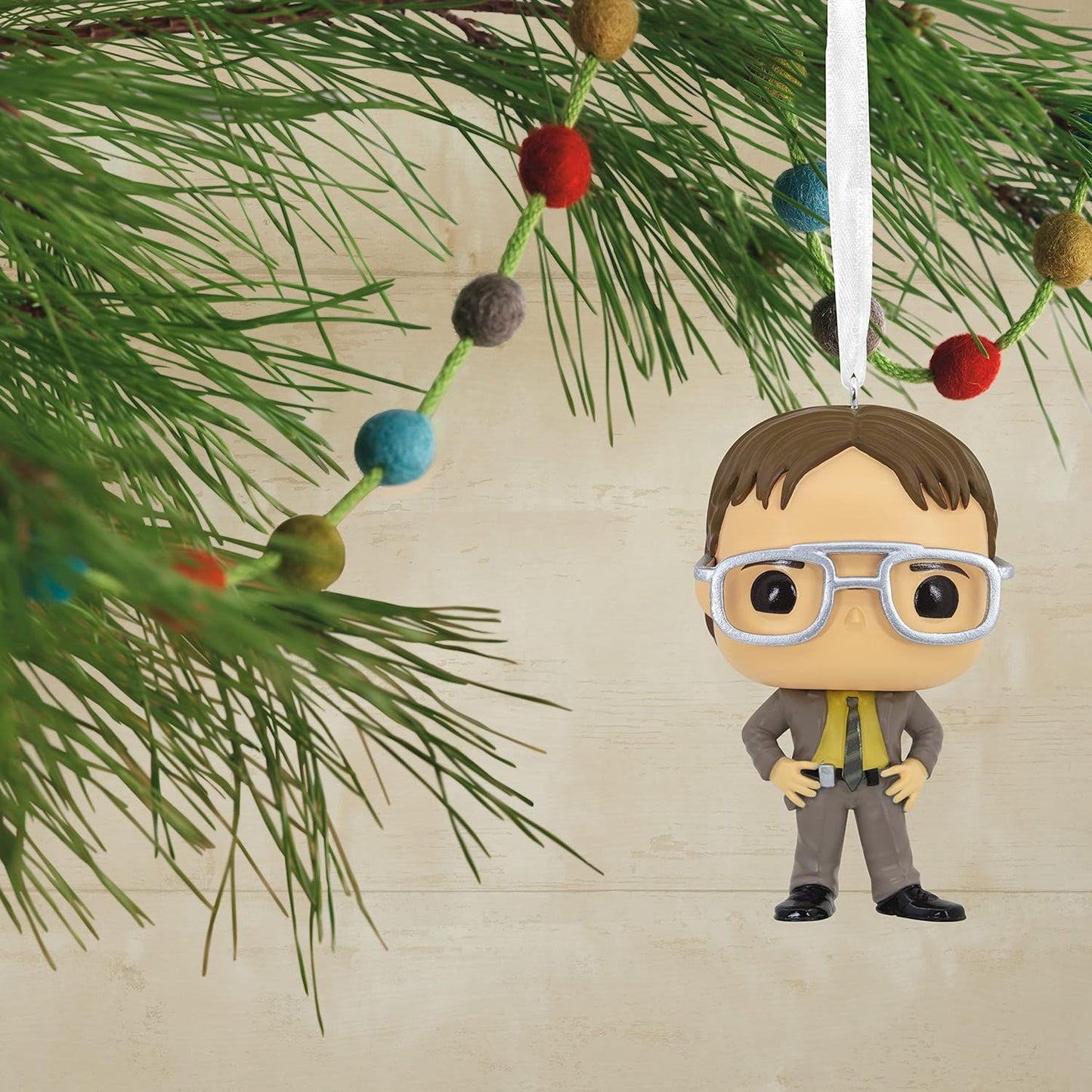 The Office Dwight Schrute Funko Pop Hallmark Ornament